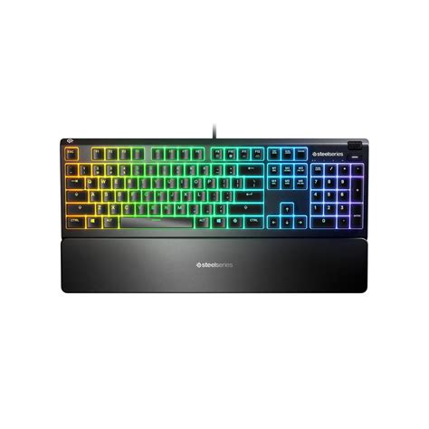 STEELSERIES APEX 3 RGB GAMING KEYBOARD – Makotek Computer Sales Inc