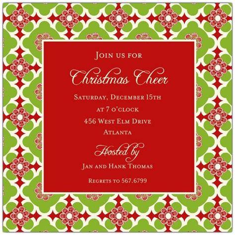 Vintage Christmas Party Invitations | Vintage christmas party, Christmas party invitations ...