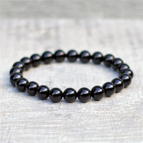 Black Onyx Bracelet 8mm - Spirit Connexions