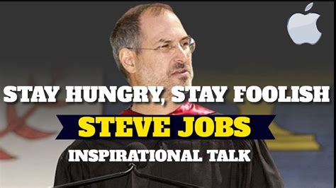 Motivational Speech - Steve Jobs' 2005 Stanford Commencement Address ...