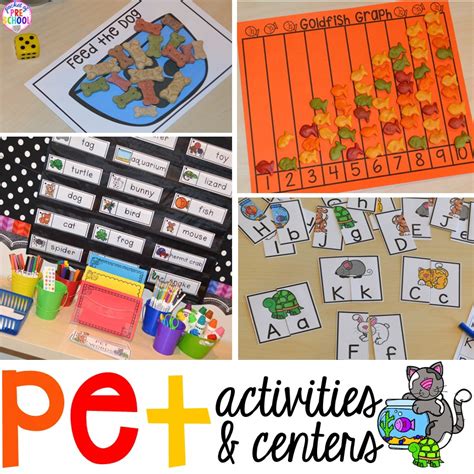 Pet Activities and Centers - Pocket of Preschool