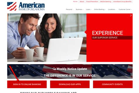 American Bank of Oklahoma Online Banking Login - CC Bank