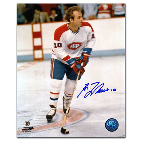 Guy Lafleur Montreal Canadiens Autographed 8x10 - NHL Auctions