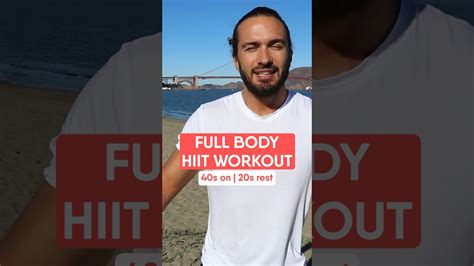 FULL BODY HIIT WORKOUT | Joe Wicks in San Francisco #workout #fitness # ...