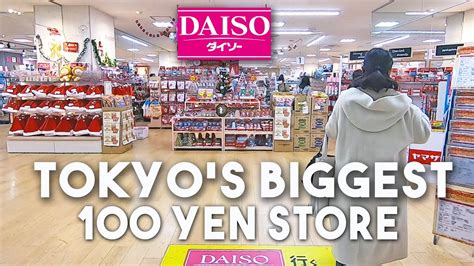 Shopping at DAISO 100-Yen Store in Tokyo - YouTube