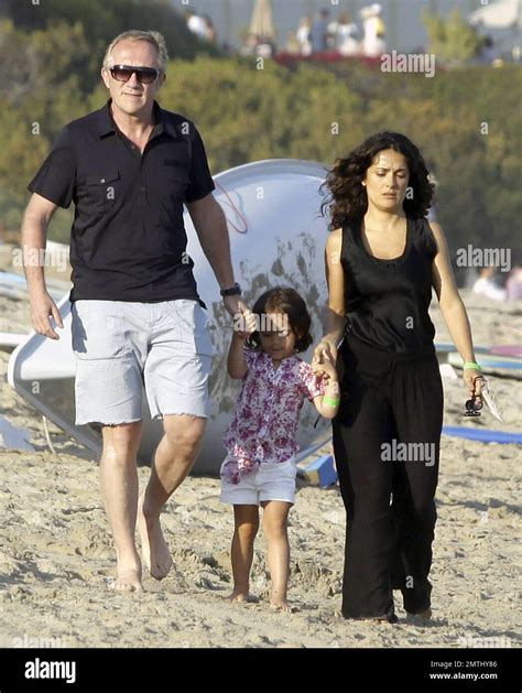 EXCLUSIVE!! Actress Salma Hayek, husband Francois-Henri Pinault and daughter Valentina end their ...