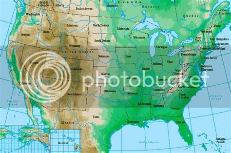 Rocky Mountains: Rocky Mountains Elevation Map