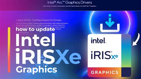 How to update Intel iRIS Xe Graphics Driver - YouTube