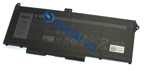 Dell 075X16, RJ40G 63WH Battery for Dell Latitude 5420 5520 075X16 ...