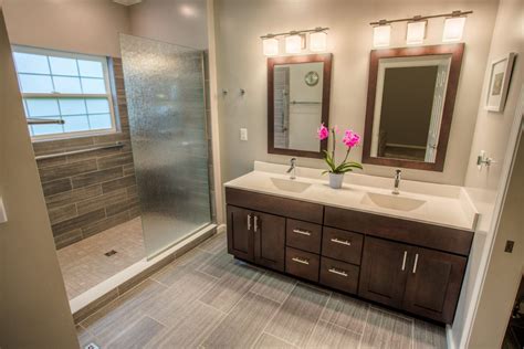 West Lafayette Contemporary Master Bathroom Remodel - Riverside Construction | Small bathroom ...