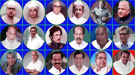 ಕರ್ನಾಟಕ ಮುಖ್ಯಮಂತ್ರಿಗಳ ಪಟ್ಟಿ | KARNATAKA ALL CHIEF MINISTERS LIST WITH ...