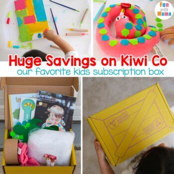 TODAY ONLY: 6 Months of Kiwi Co. for only $3.72 a box! - Fun with Mama