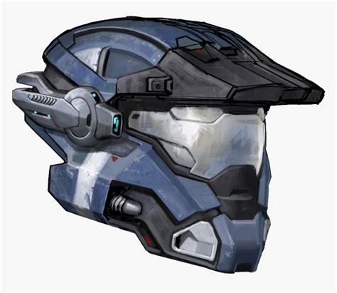 Halo Helmet Png - Halo Reach Carter Helmet, Transparent Png - kindpng