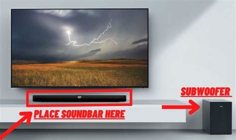 Where To Place Subwoofer With Soundbar? Explained For Beginners - Eagle ...