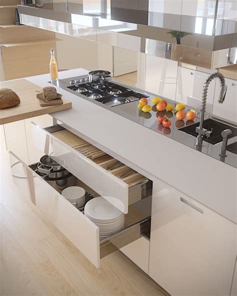 Poliform kitchen CGI :: Behance