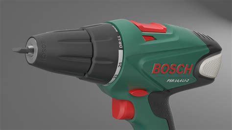 Cordless drill screwdriver Bosch PSR 14 4 LI 2 3D model