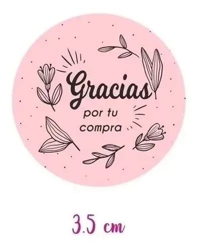 Etiquetas Gracias Por Tu Compra, Calcomanía, 120 Stickers en venta en Tlajomulco De Zúñiga ...