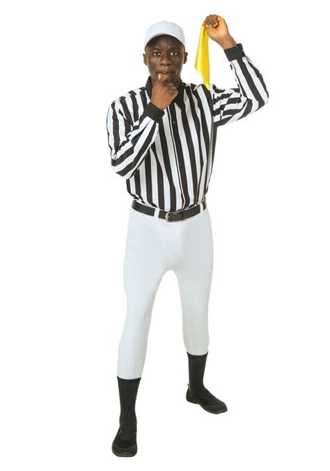 Plus Size Referee Costume | Referee costume, Great costume ideas, Mens ...