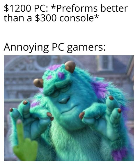 23 Spot-On Gaming Memes to Stoke the PC vs. Console Wars - Funny ...