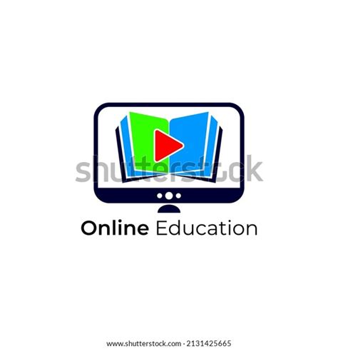 Online Education Logo Design Template Stock Vector (Royalty Free ...