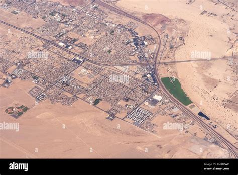 Aerial view of Barstow, California on Route 66 Stock Photo - Alamy