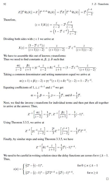 Solved This is Difference Equation.I did this question but I | Chegg.com