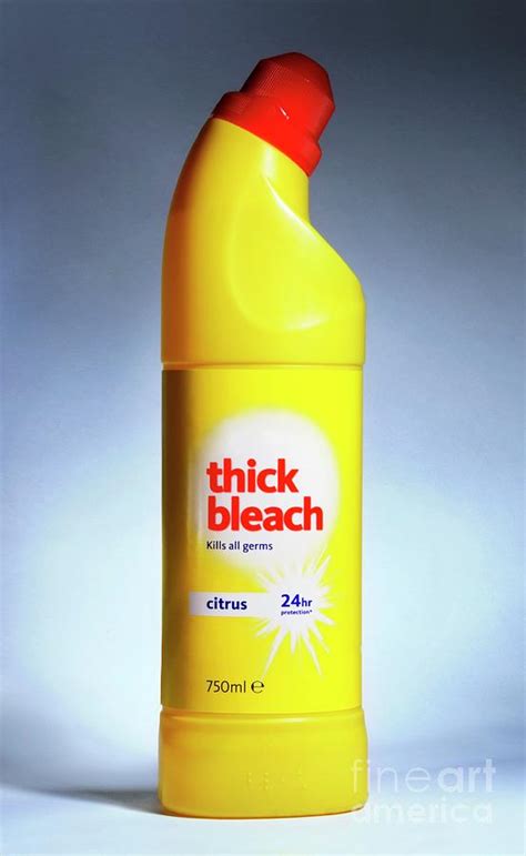 Household Bleach Photograph by Cordelia Molloy/science Photo Library ...