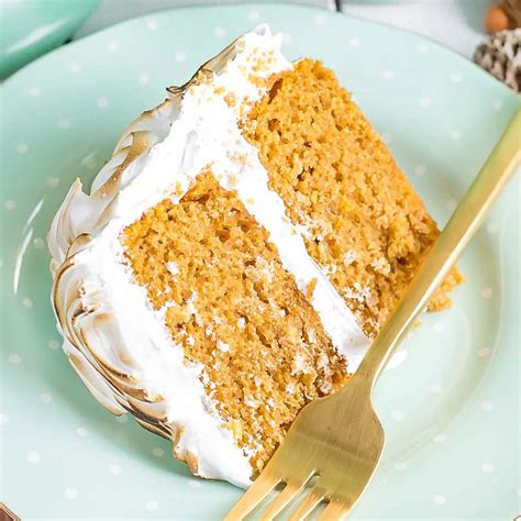 Sweet Potato Cake with Marshmallow Frosting - Liv for Cake