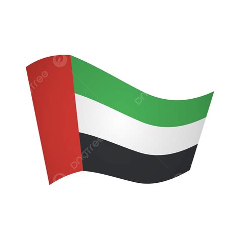 Uae Flag, Uae, Flag, United Arab Emirates PNG and Vector with ...