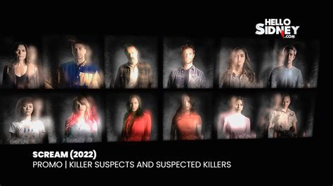 Scream (2022) | Scream 5 | Promo | Killer Suspects and Suspected ...