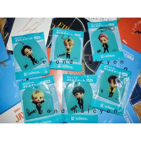 BTS TINY TAN METAL CHARM OFFICIAL JAPAN | Shopee Philippines