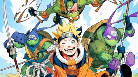 Naruto Gets Crossover Comic with Teenage Mutant Ninja Turtles