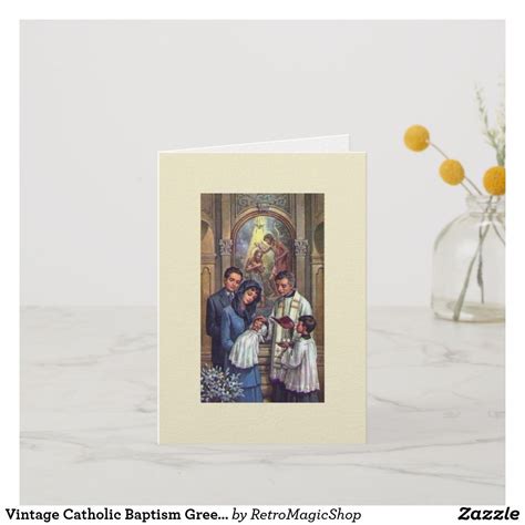 Pin on Vintage Baptism Cards