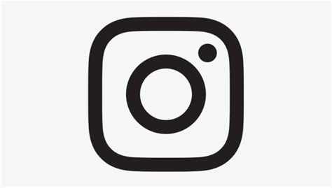 Black White Instagram Logo Transparent Icon Png Images - Black ...