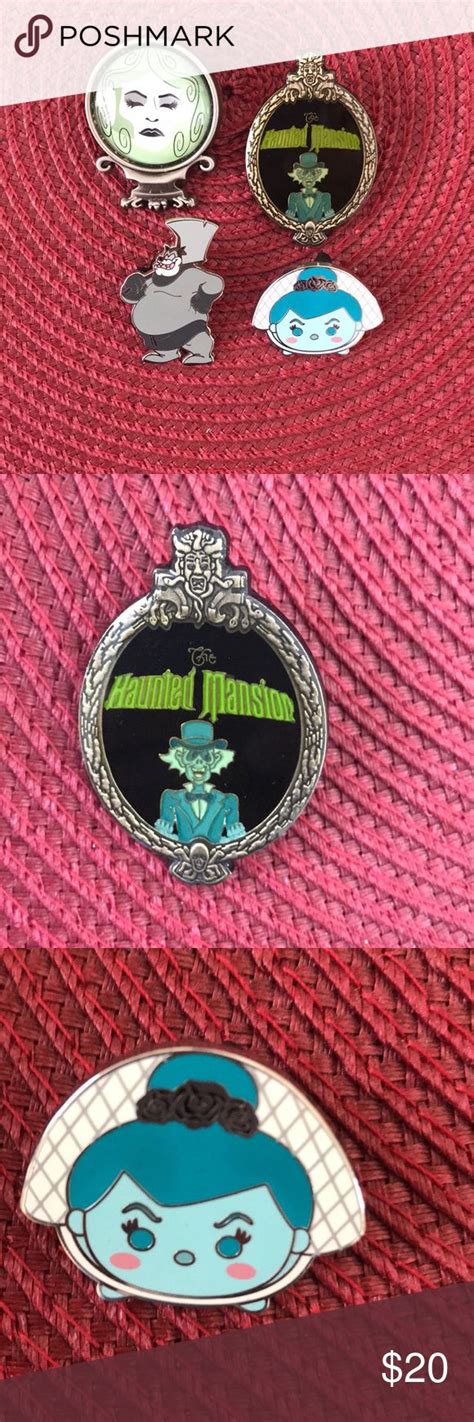 Disney Haunted Mansion Pins | Disney haunted mansion, Haunted mansion ...