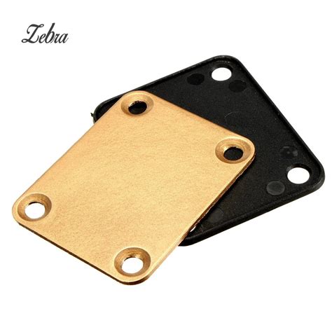 Chrome Guitar Neck Plate Guitar Neck Joint Board for Electric Bass ...