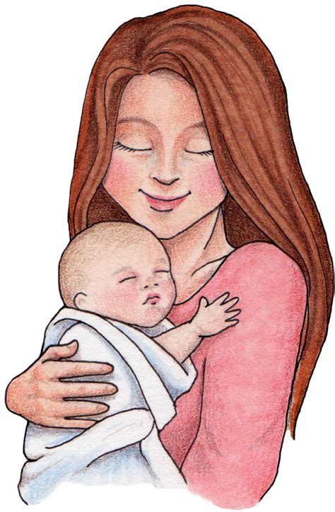 Click Here To Download - Cartoon Baby With Mother Clipart - Full Size Clipart (#3902797 ...