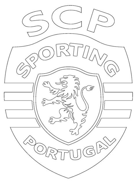 sporting lissabon coloring pages | Coloring pages, Sports coloring ...