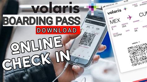 Volaris Airlines Boarding Pass Check-In Video | Web Check in | Boarding Pass Download - YouTube