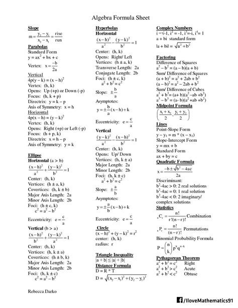 For every student out there | Algebra formulas, Math, Math formulas