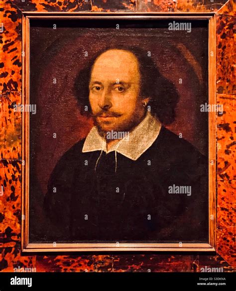 William shakespeare portrait painting hi-res stock photography and ...