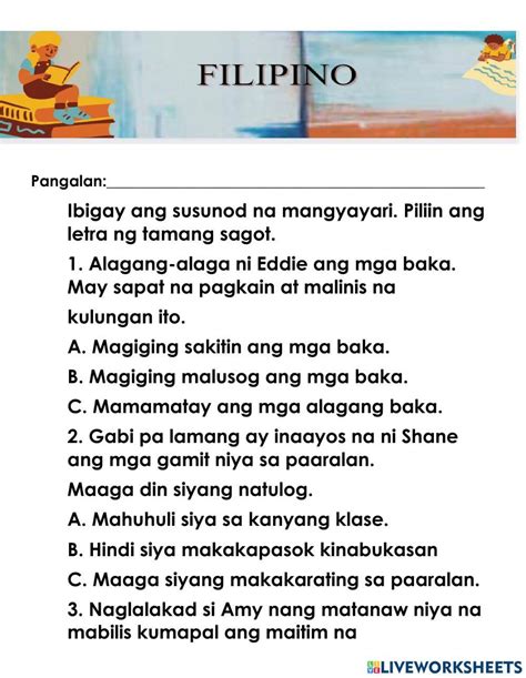 Filipino week 2 Q3 1895512 | marie junneth verga