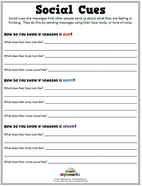 Social Skills Worksheets for Kids and Teens | Social emotional activities, Teaching social ...