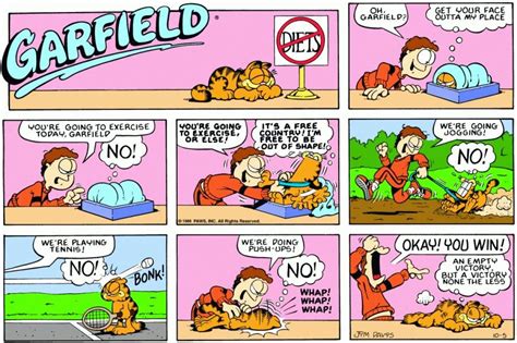 The Garfield Daily Comic Strip for October 05th, 1986 | Garfield comics, Comic strips, Cartoon jokes