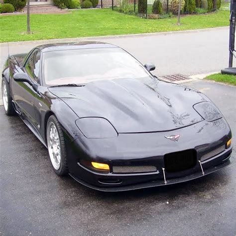 C5 & Z06 Corvette Racing Front Splitter - Carbon Fiber- FREE Shipping! | CorvetteGuys.com