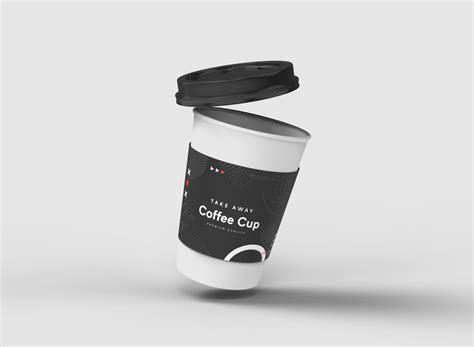 Take Away Coffee Cup Mockup by PrexTheme on Dribbble