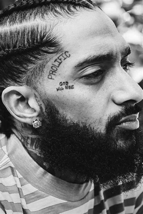 Meanings behind Nipsey Hussle's Tattoos (New Images) - Also Celebrities ...