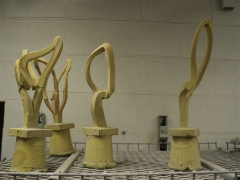 Sculptures made with motion capture, 3D printing, and bronze casting ...