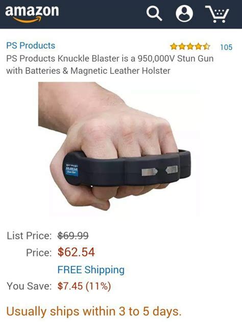 Guy Purchases Stun Gun From Amazon, And The Review He Leaves About It ...