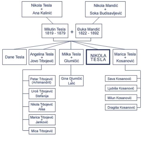 Tesla’s family tree.... - Nikola Tesla's World